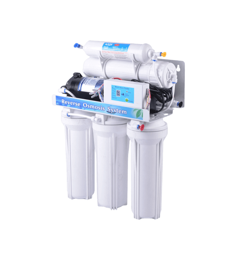 detail of Penapis air UV dan UF dan Reverse Osmosis House RO-50G-C1